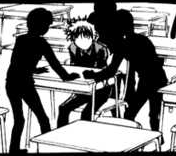 Arita being bullied