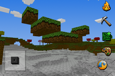 Large floating island