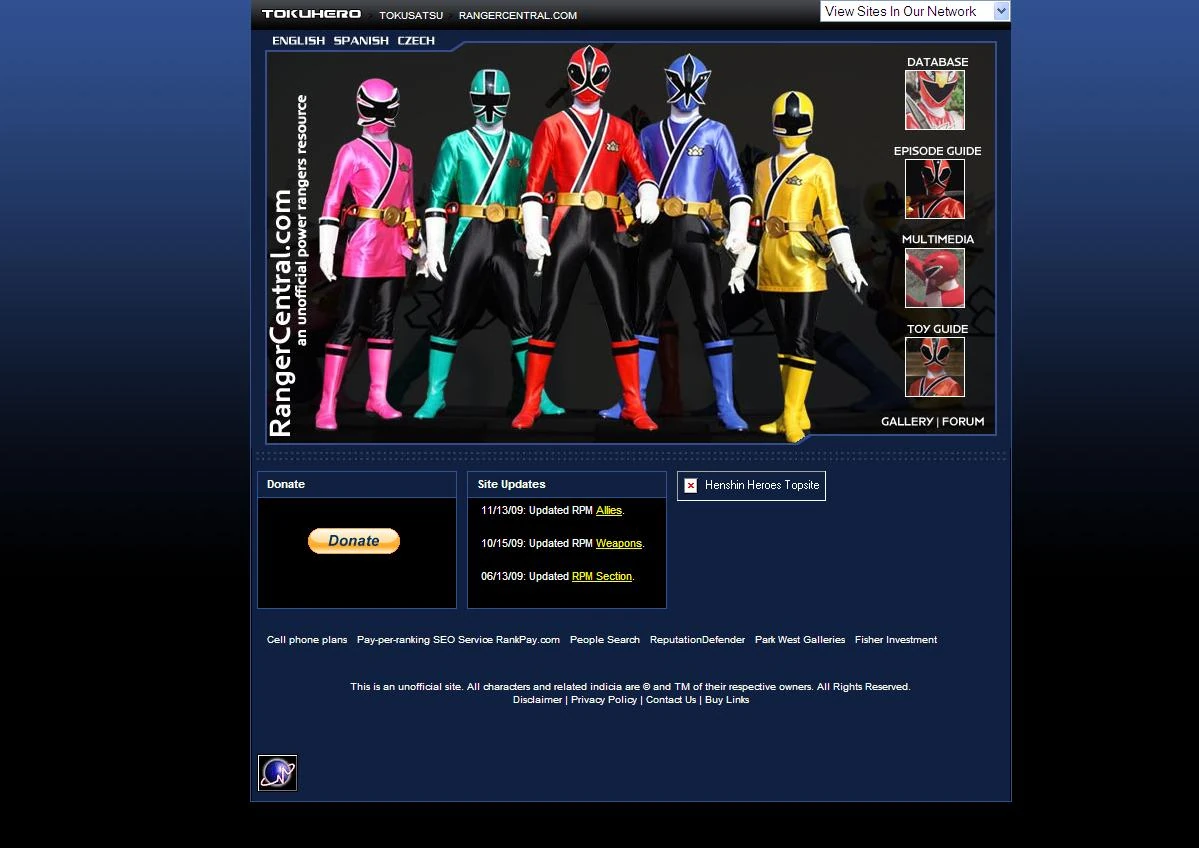Ranger Central Edfan12 Wiki FANDOM powered by Wikia