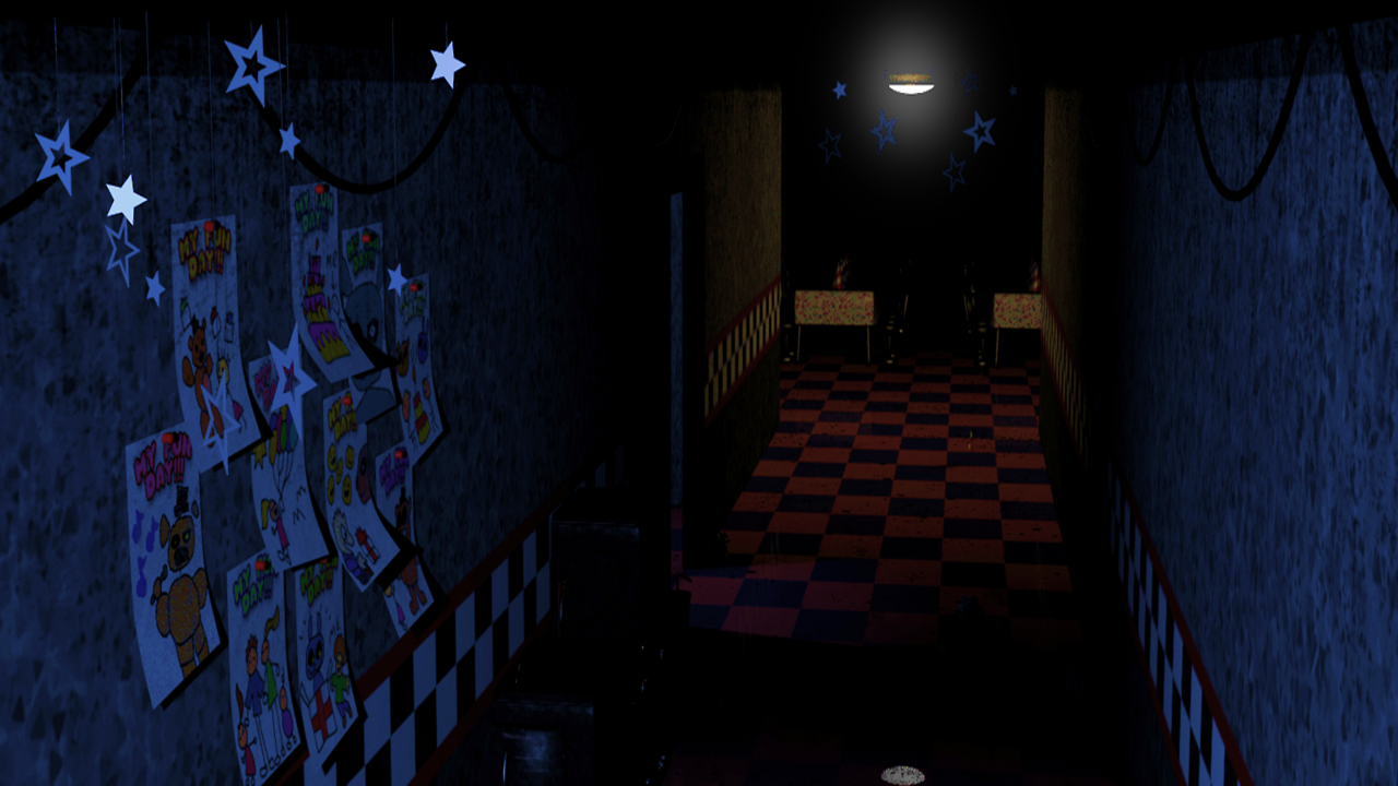 Fnaf left hallway
