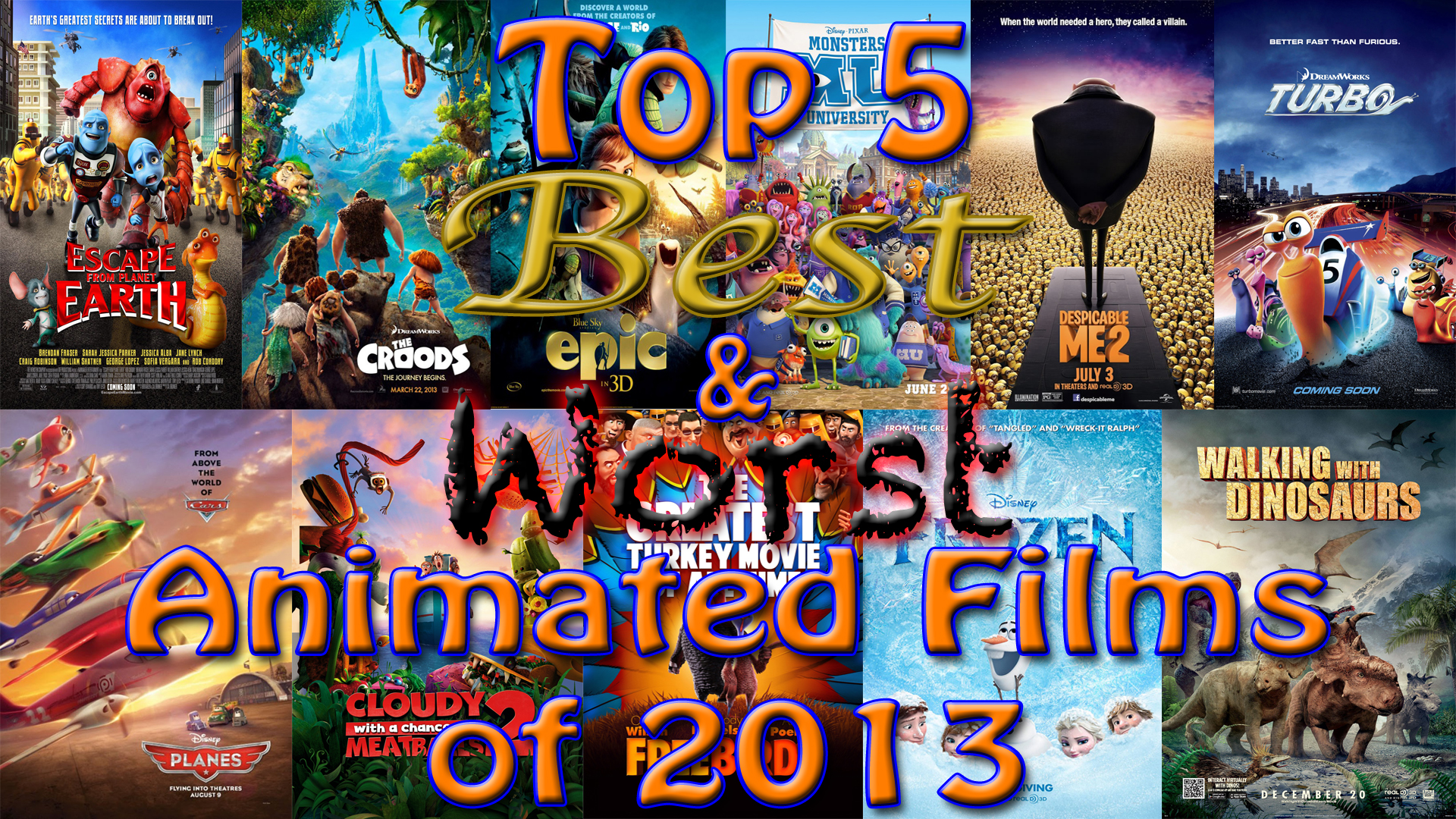 My Top 10 Worst Animation Movies 2013 2016 Youtube - Vrogue