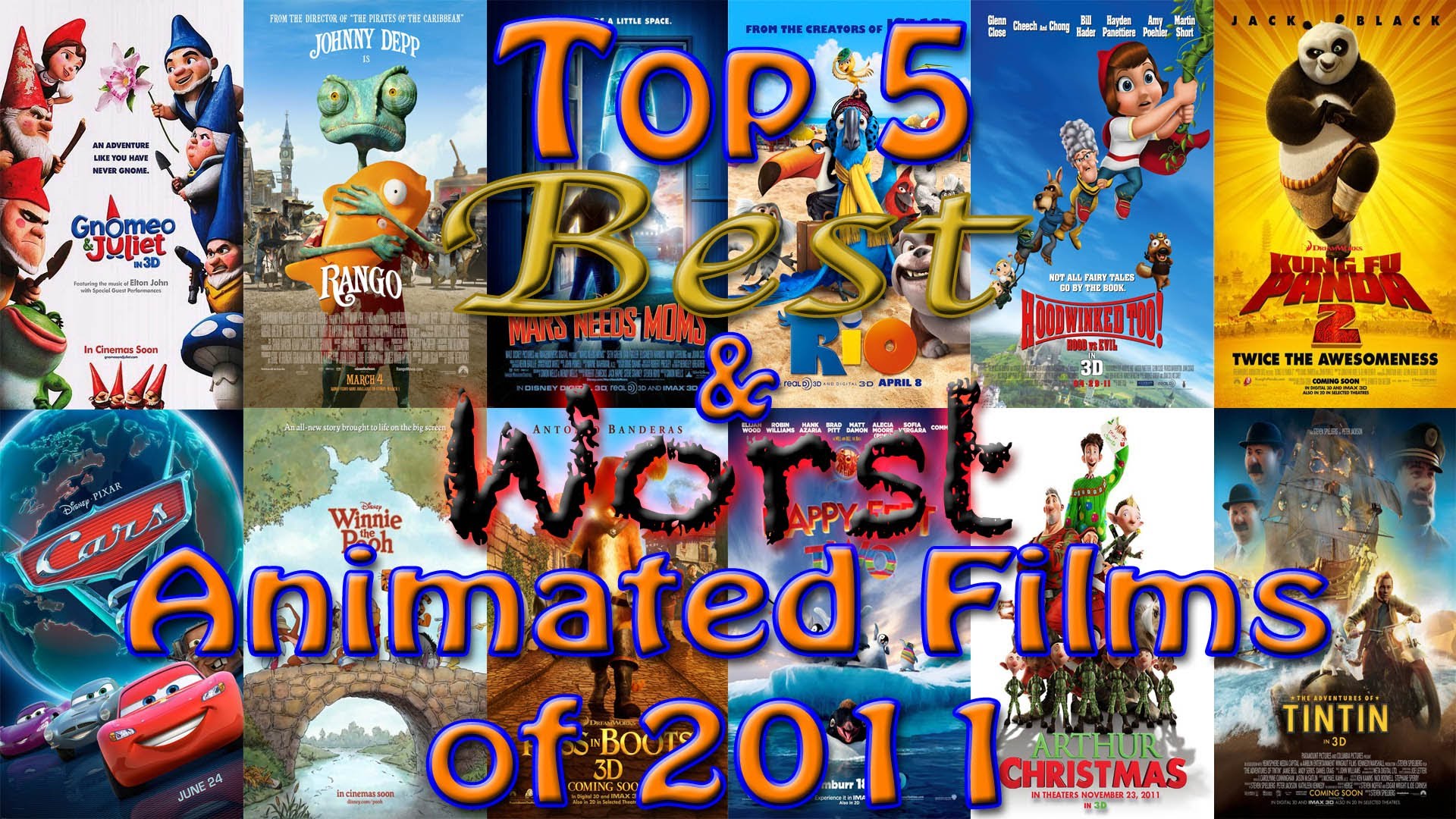 Top 5 Best & Worst Animated Films of 2011 | Electric ...