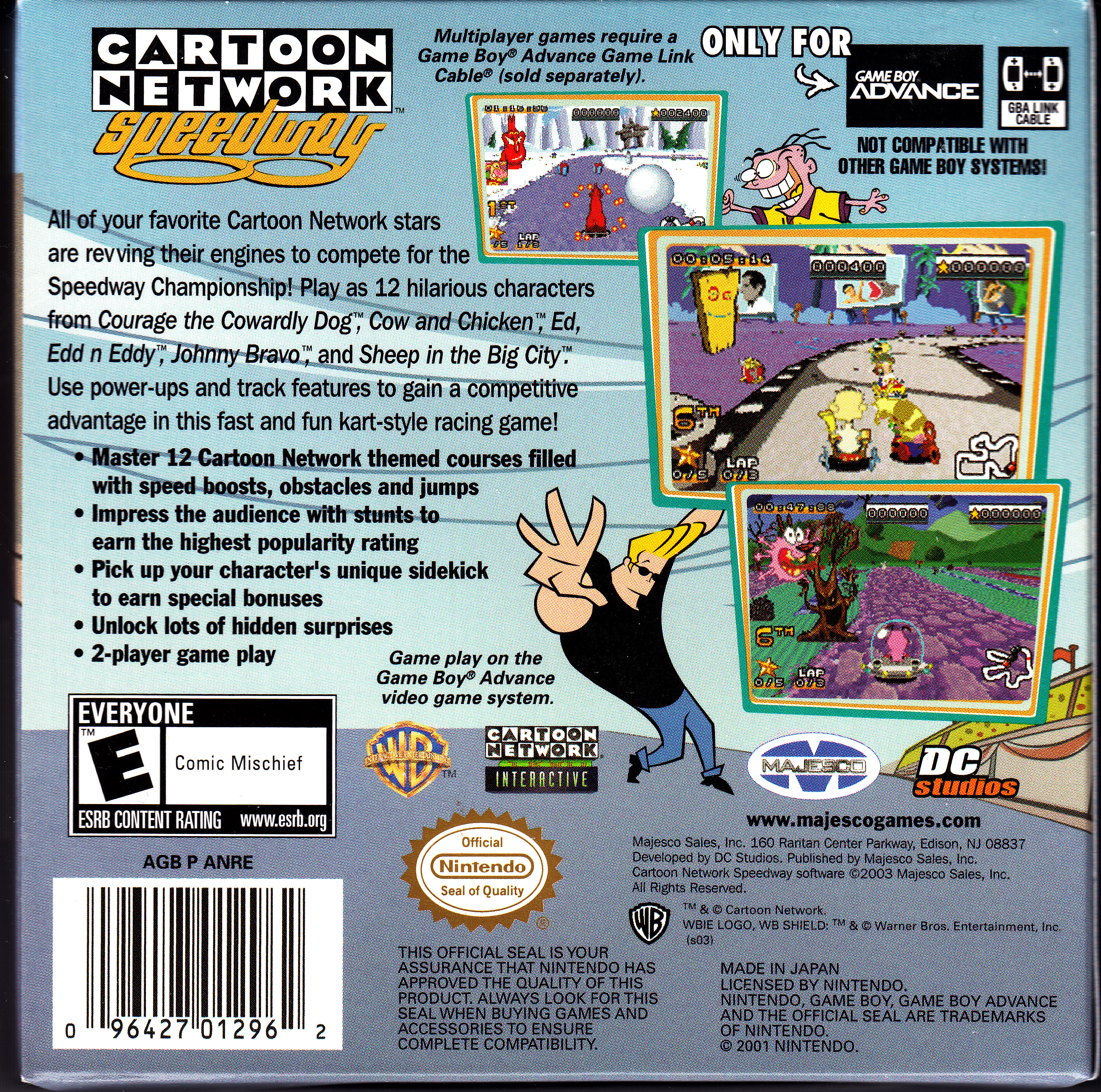 cartoon network racing gba cartoon network racing gba