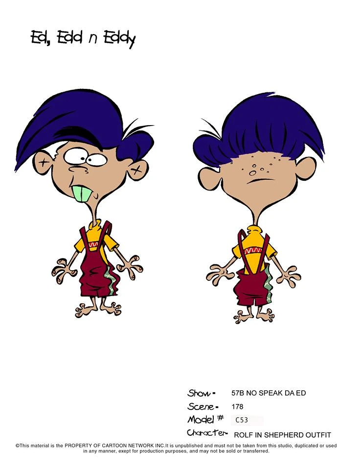 Image - Rolf in Shepherd Outfit.jpg | Ed, Edd n Eddy | FANDOM powered