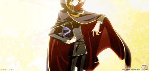 Political anime Code Geass main character Lelouch Lamperouge