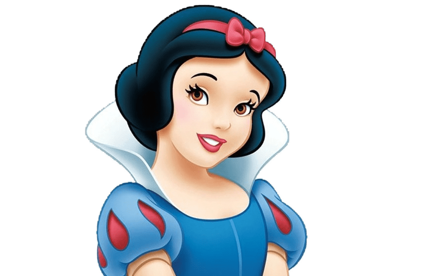 snow white face