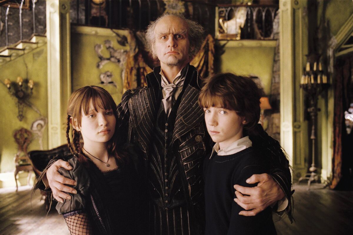 Official image from the book-to-movie adaptation of A Series of Unfortunate Events.