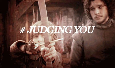 jon snow judging you gif