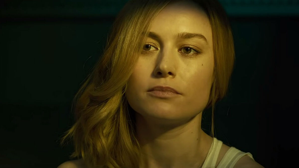 Brie Larson as Carol Danvers in the Captain Marvel trailer