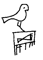 Narmer Pottery Inscription