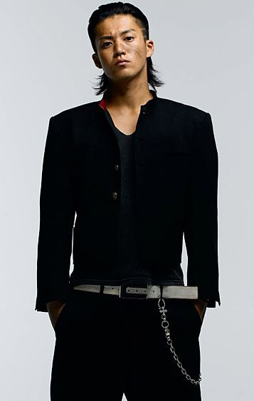 The charismatic Shun Oguri in Hana Yori Dango and Crows Zero