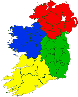 provinces of ireland ireland