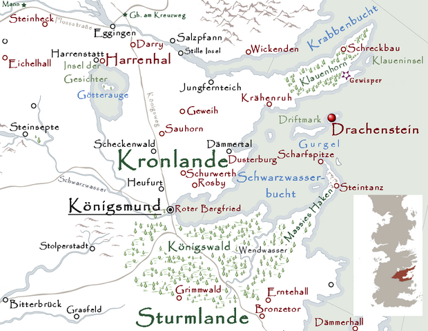 Bild - Drachenstein Karte.png | Das Lied von Eis und Feuer Wiki