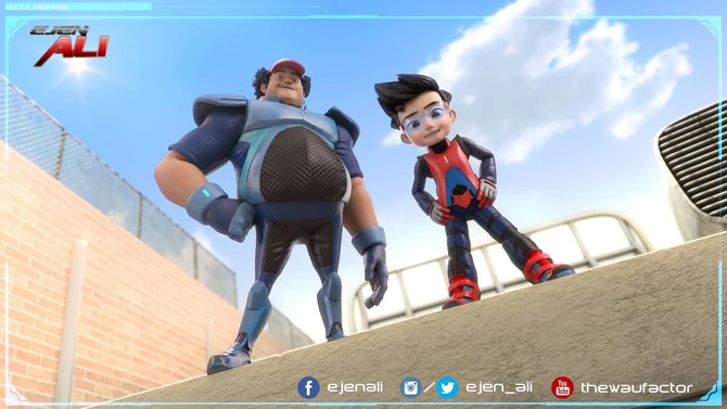 Image result for animasi bergerak ejen ali episode 2