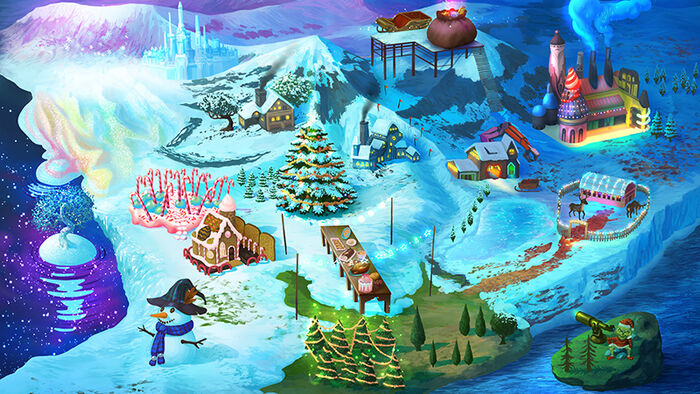 Christmas Map 2016