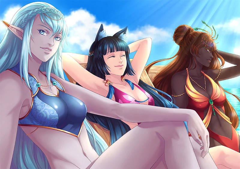 Image IllustrationSummer2018EweleinMiikoHuangHua.jpg Eldarya Wiki