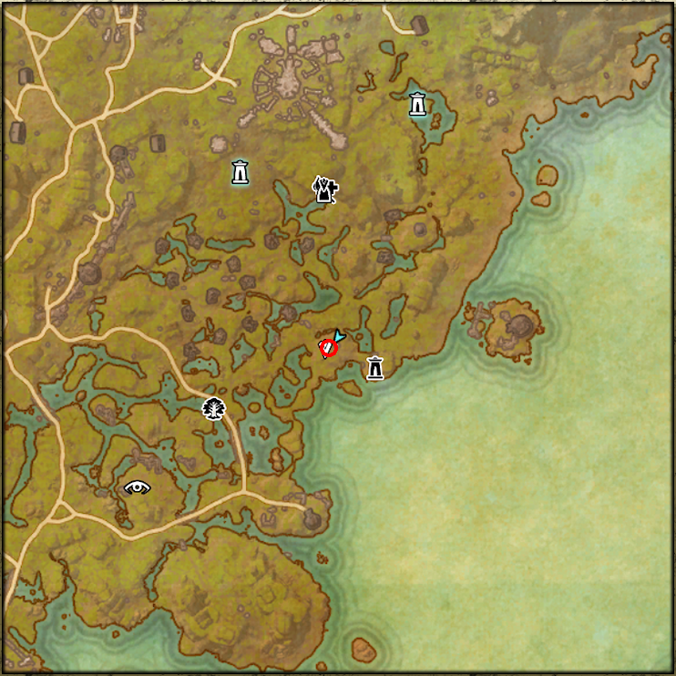 glenumbra ce treasure map Eso Glenumbra Treasure Map 5 Maping Resources