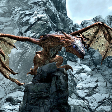 Dragons Skyrim Elder Scrolls Fandom