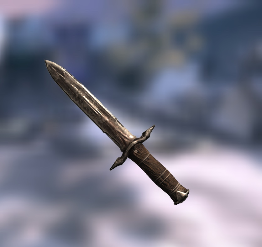 Iron Dagger (Blades) Elder Scrolls Fandom