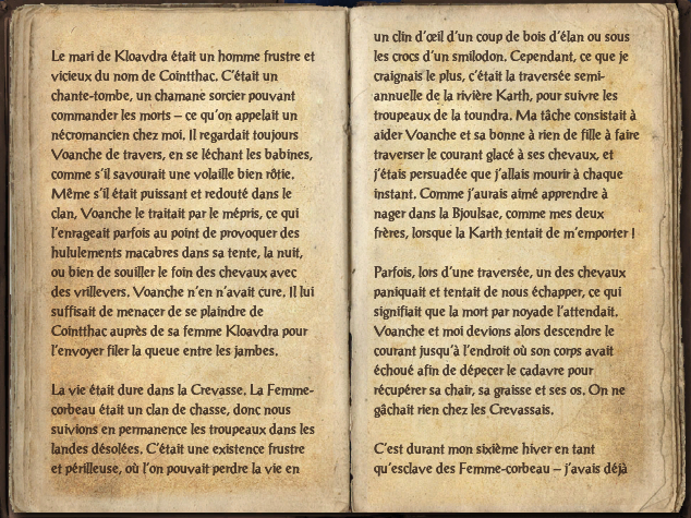 Une Vie Barbare Et Brutale Wiki The Elder Scrolls Fandom
