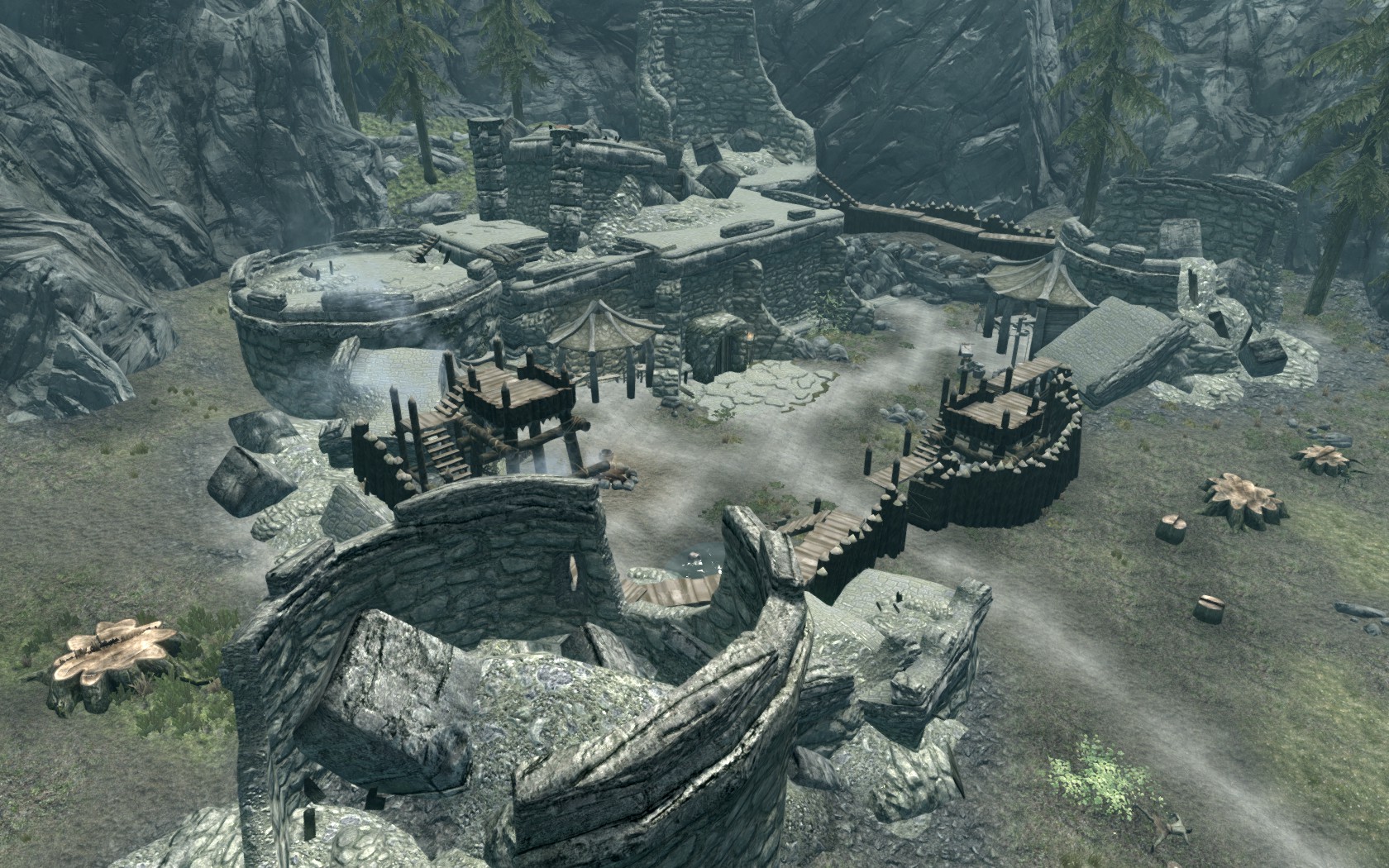 Cracked Tusk Keep Skyrim Load