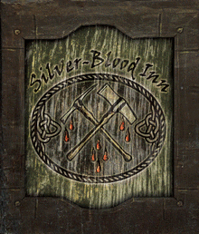 Silver-Blood Inn Shop Sign