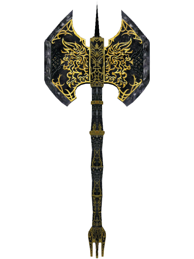 Ebony Battle Axe (Oblivion) | Elder Scrolls | FANDOM powered by Wikia