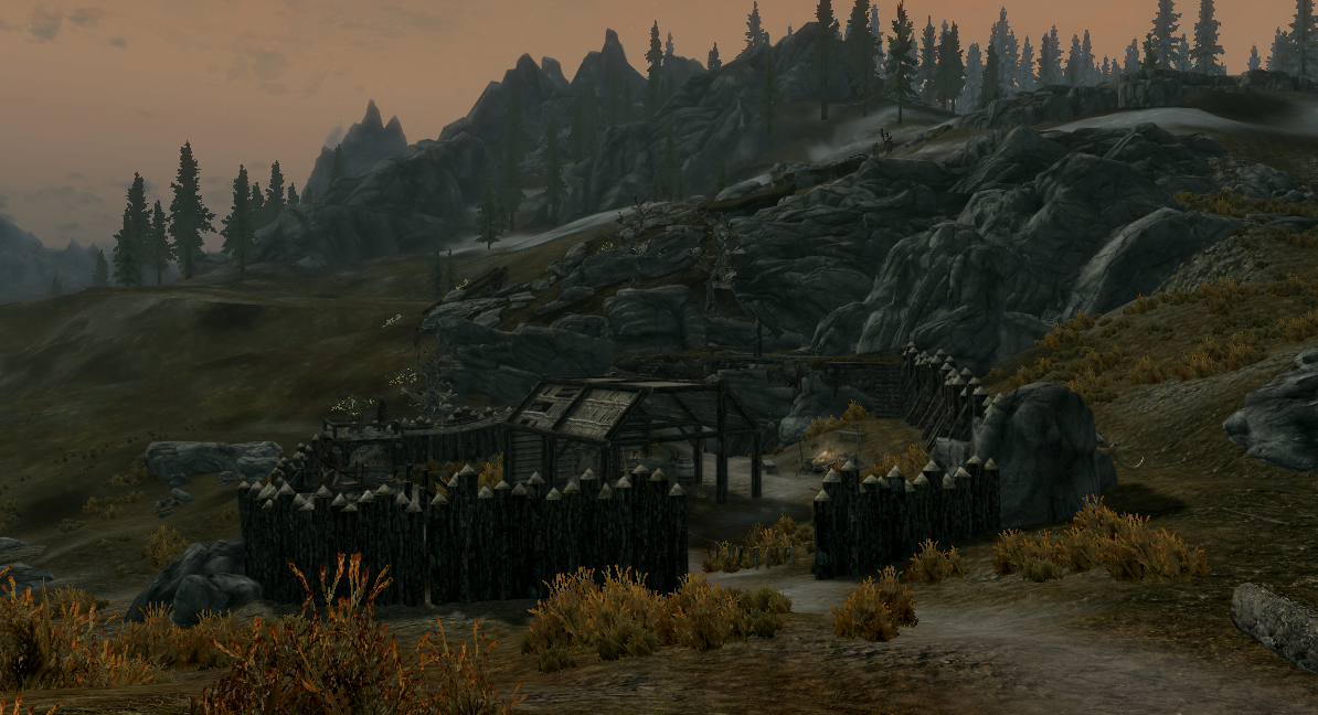 orc camps in skyrim