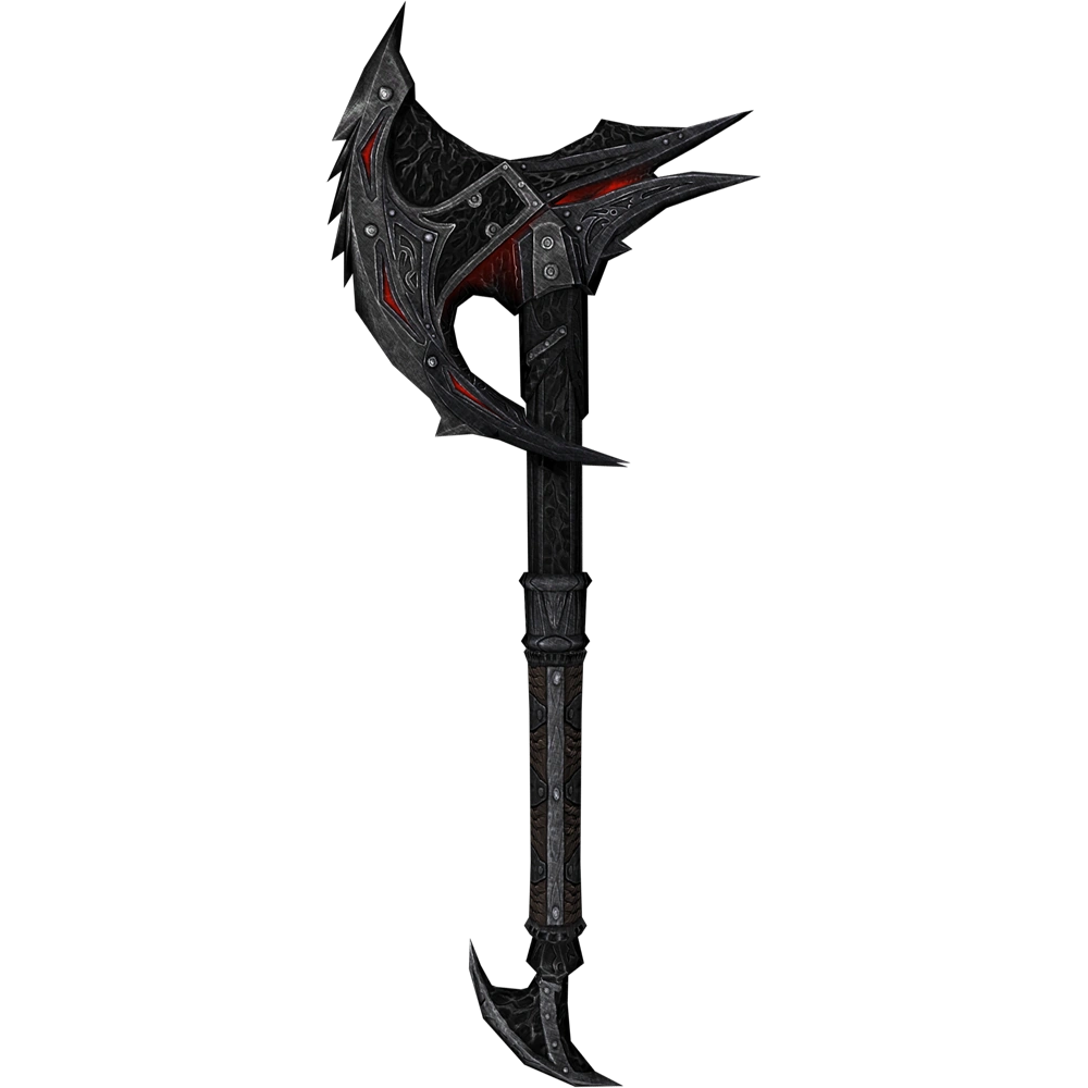 Daedric War Axe (Skyrim) Elder Scrolls FANDOM powered by Wikia