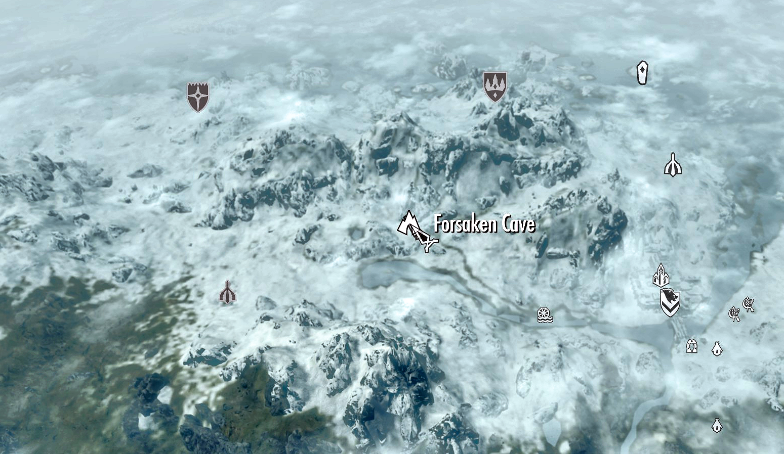 Image Forsaken Cave Maplocation.png Elder Scrolls FANDOM powered