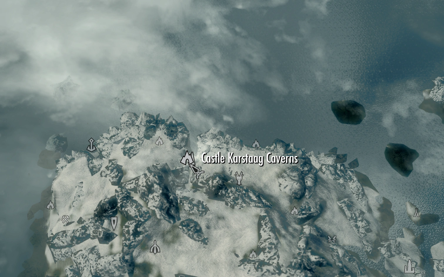 Image Castle Karstaag Caverns Map.png Elder Scrolls FANDOM