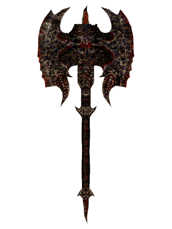 daedric battle axe