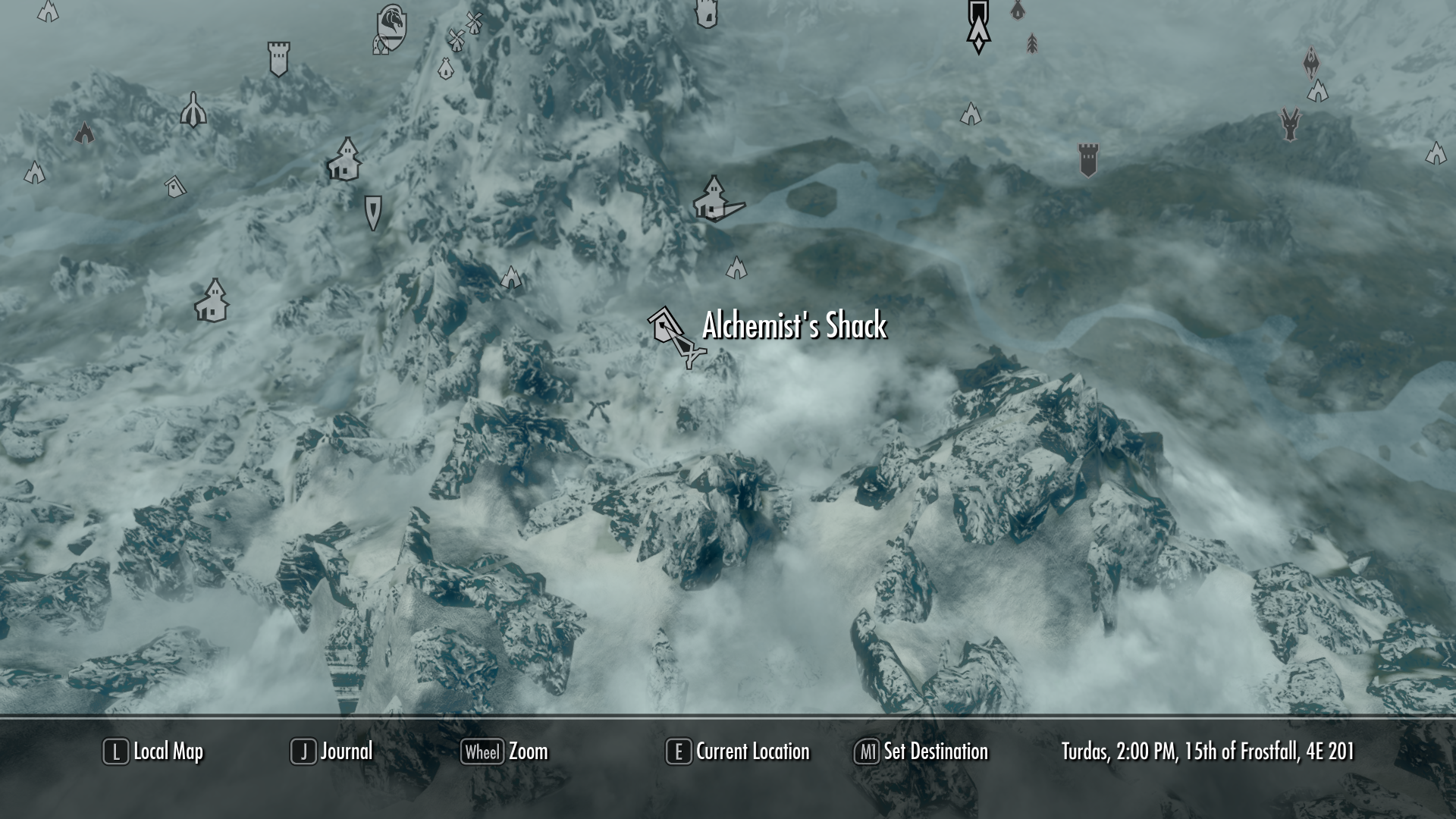 Image - Alchemist's Shack on Map.png | Elder Scrolls | FANDOM powered