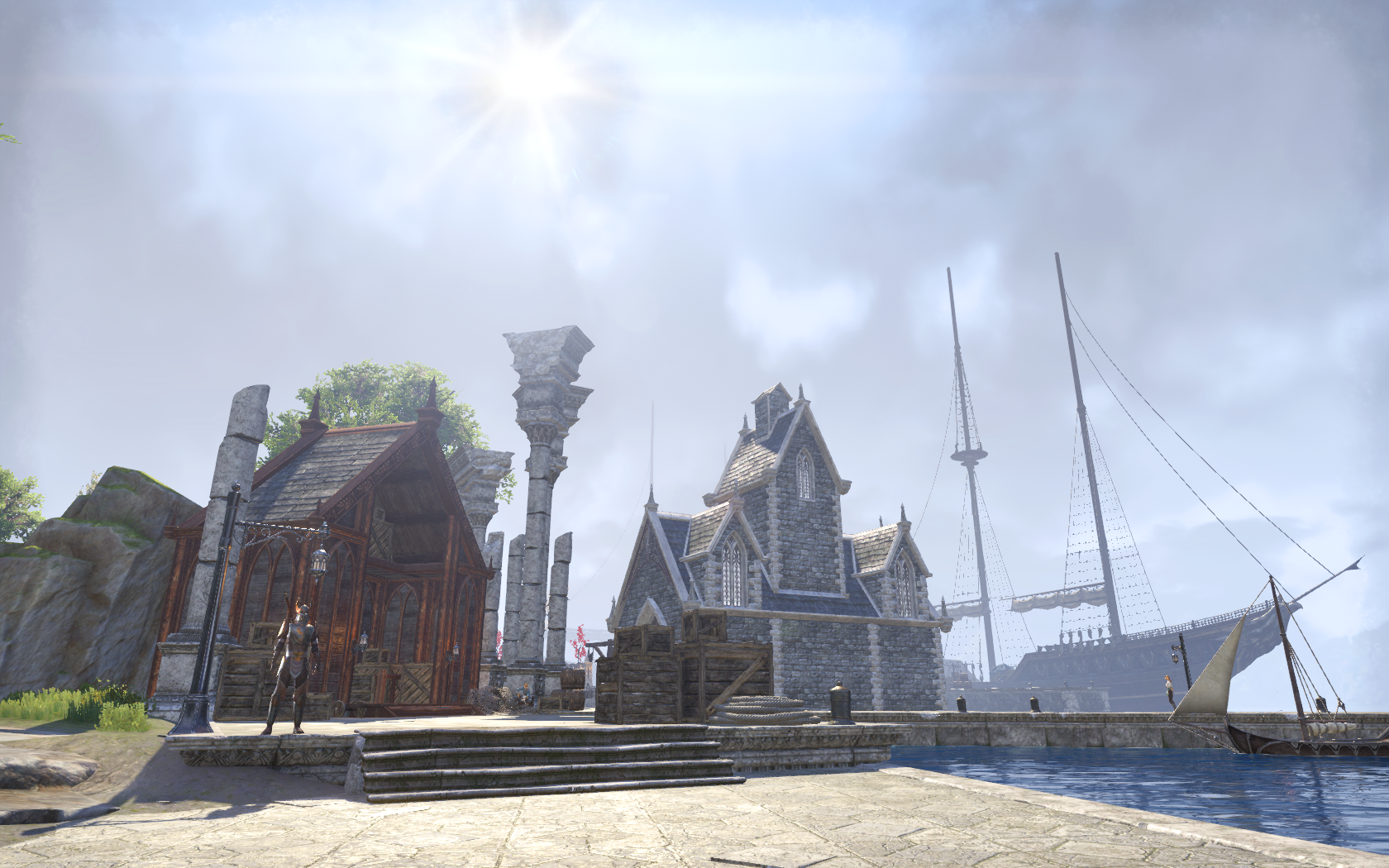 Alinor Docks | Elder Scrolls | Fandom