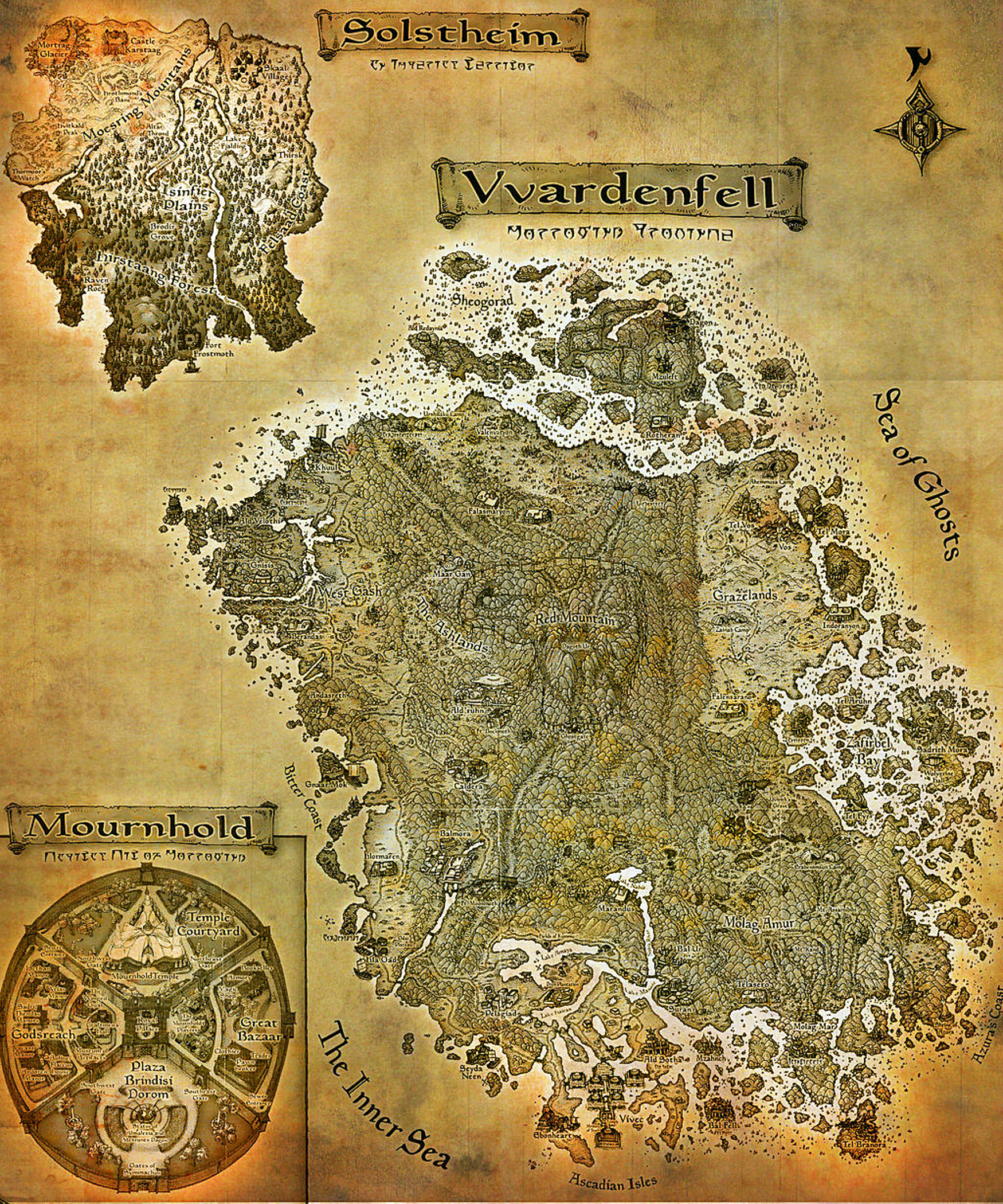 the elder scrolls online map