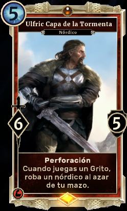 Ulfric capa tormenta