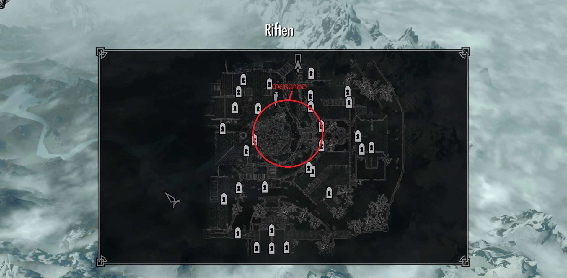 Imagen Mercado Riften Map.jpg Elder Scrolls FANDOM powered by Wikia