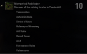 Morrowind Pathfinder Achievement