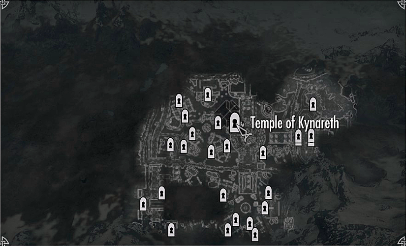 skyrim temple of time mod location