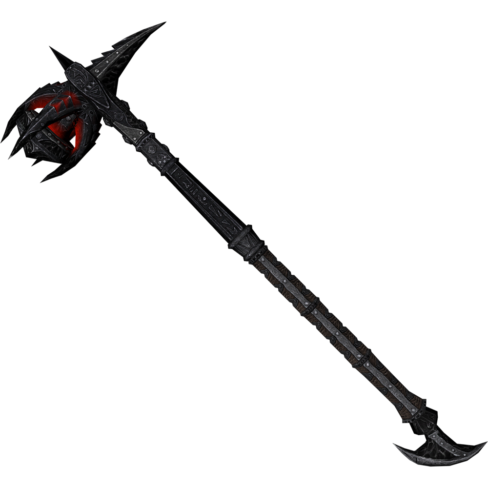 Top 10 Two-Handed Weapons in Skyrim-Daedric Warhammer