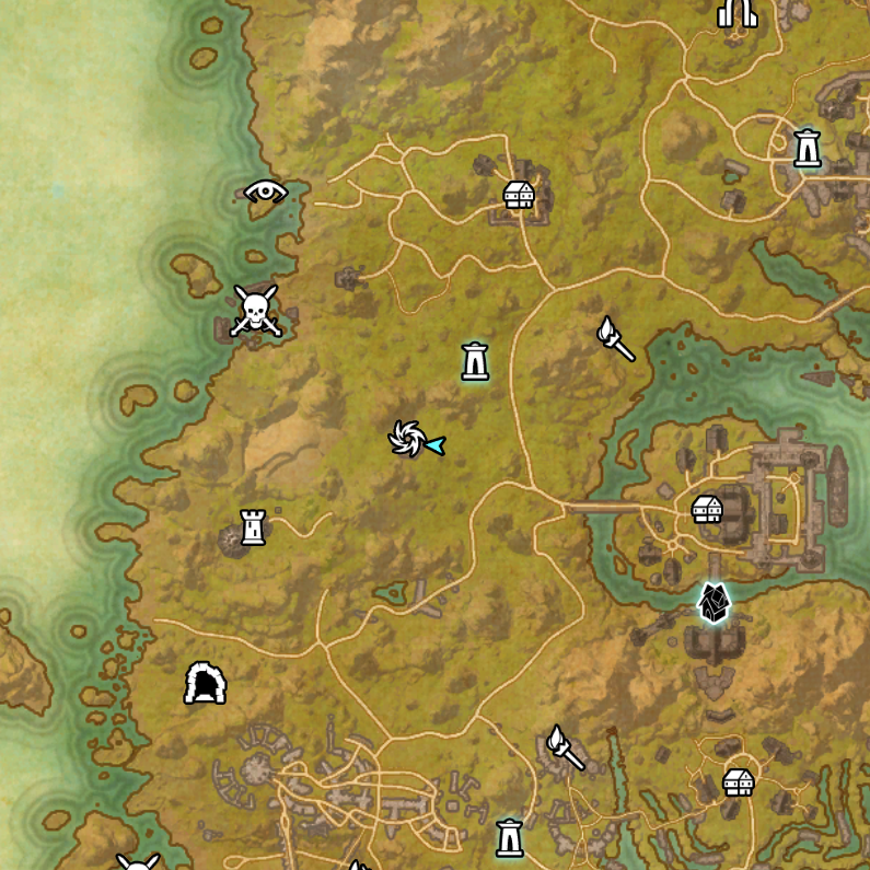eso auridon dolmen map eso auridon dolmen map