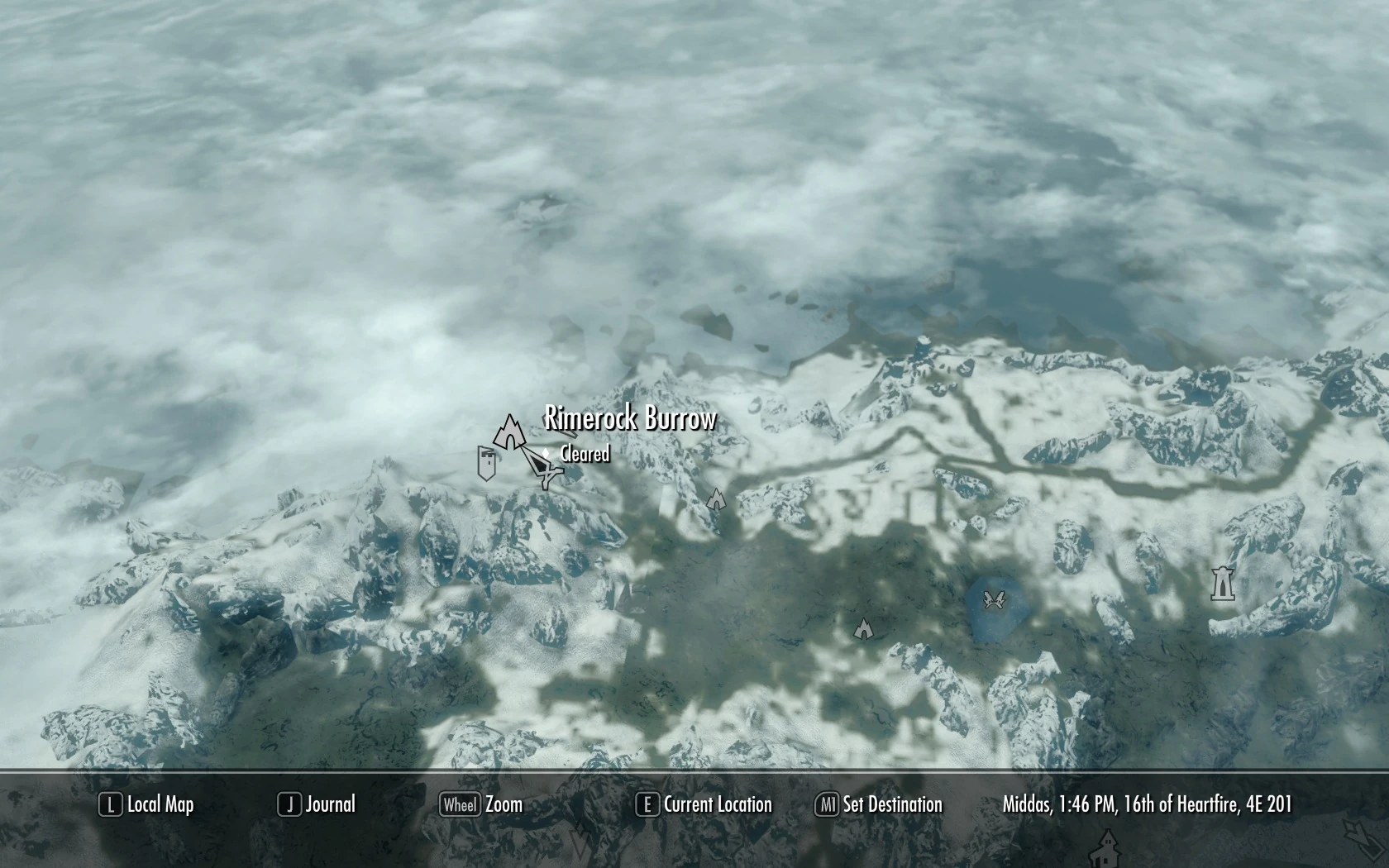 Image Rimerock Burrow (Map).jpg Elder Scrolls FANDOM powered by Wikia