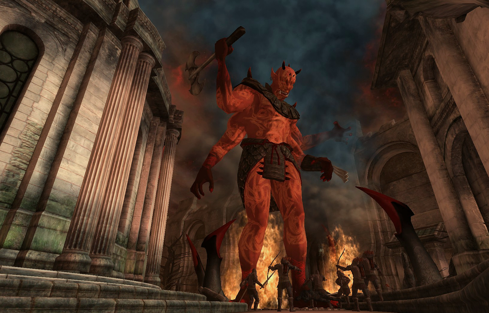 image light the dragonfires mehrunes dagon png elder scrolls