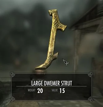 Large Dwemer Strut The Elder Scrolls Wiki Fandom