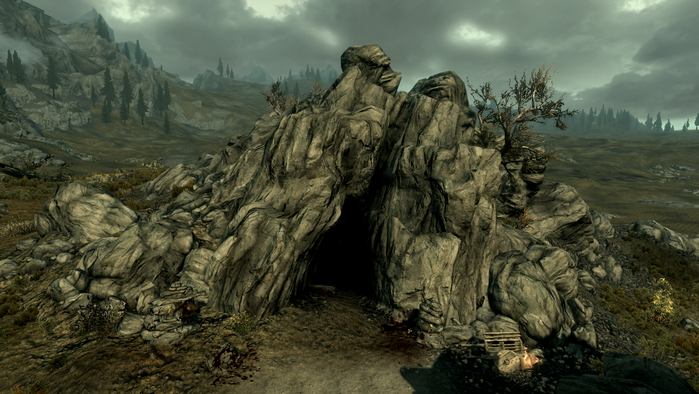 Skyrim Broken Fang Cave Skyrim Broken Fang Cave