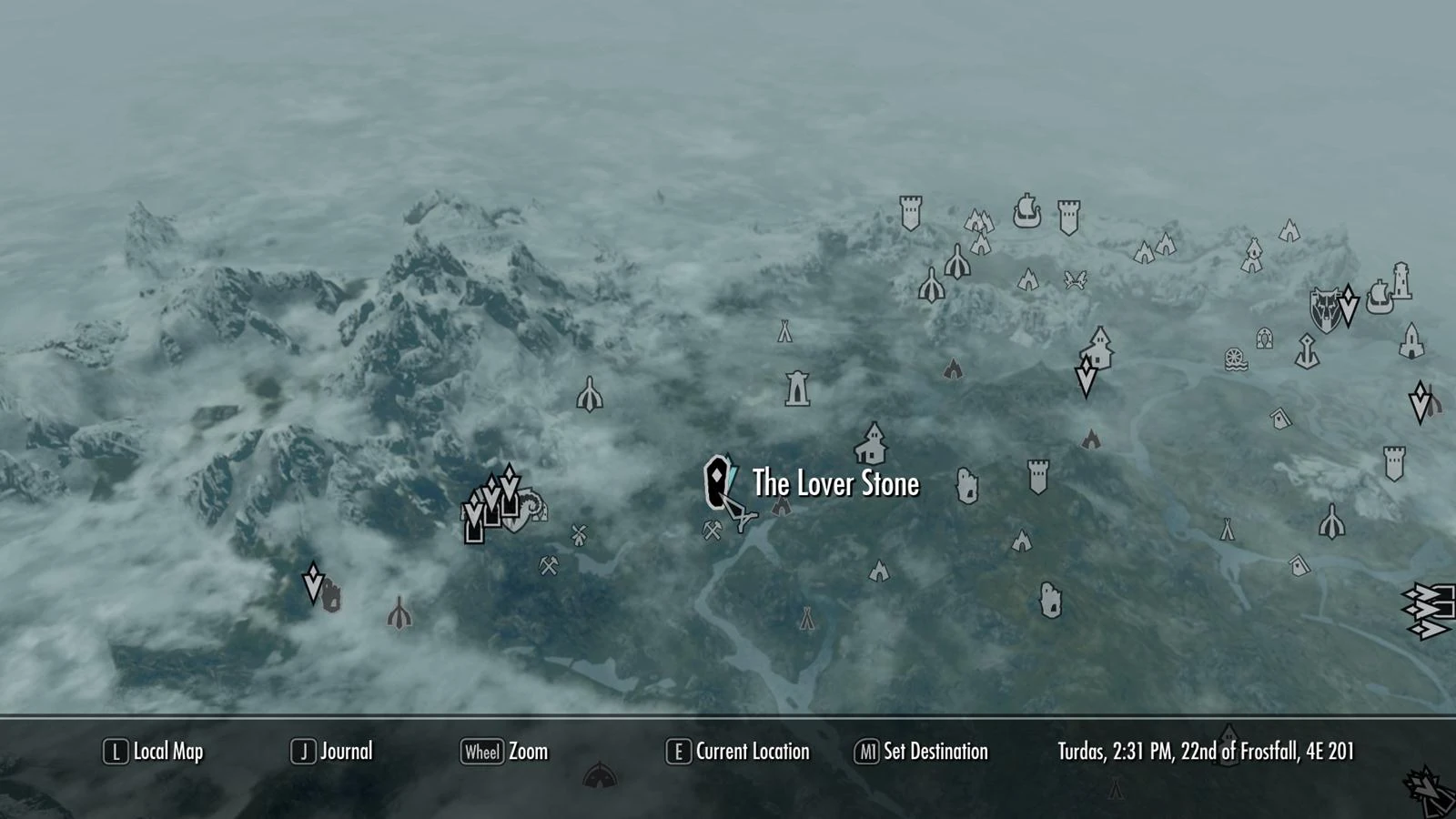 Заглянуть под каждый камень скайрим прохождение карта