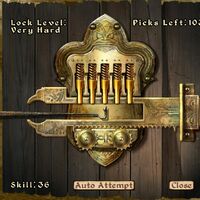 Lockpicking Oblivion Elder Scrolls Fandom