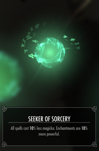 Seeker Of Sorcery Elder Scrolls Fandom
