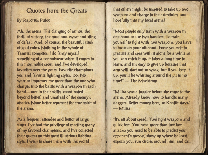 Quotes from the Greats | Elder Scrolls | FANDOM powered by Wikia