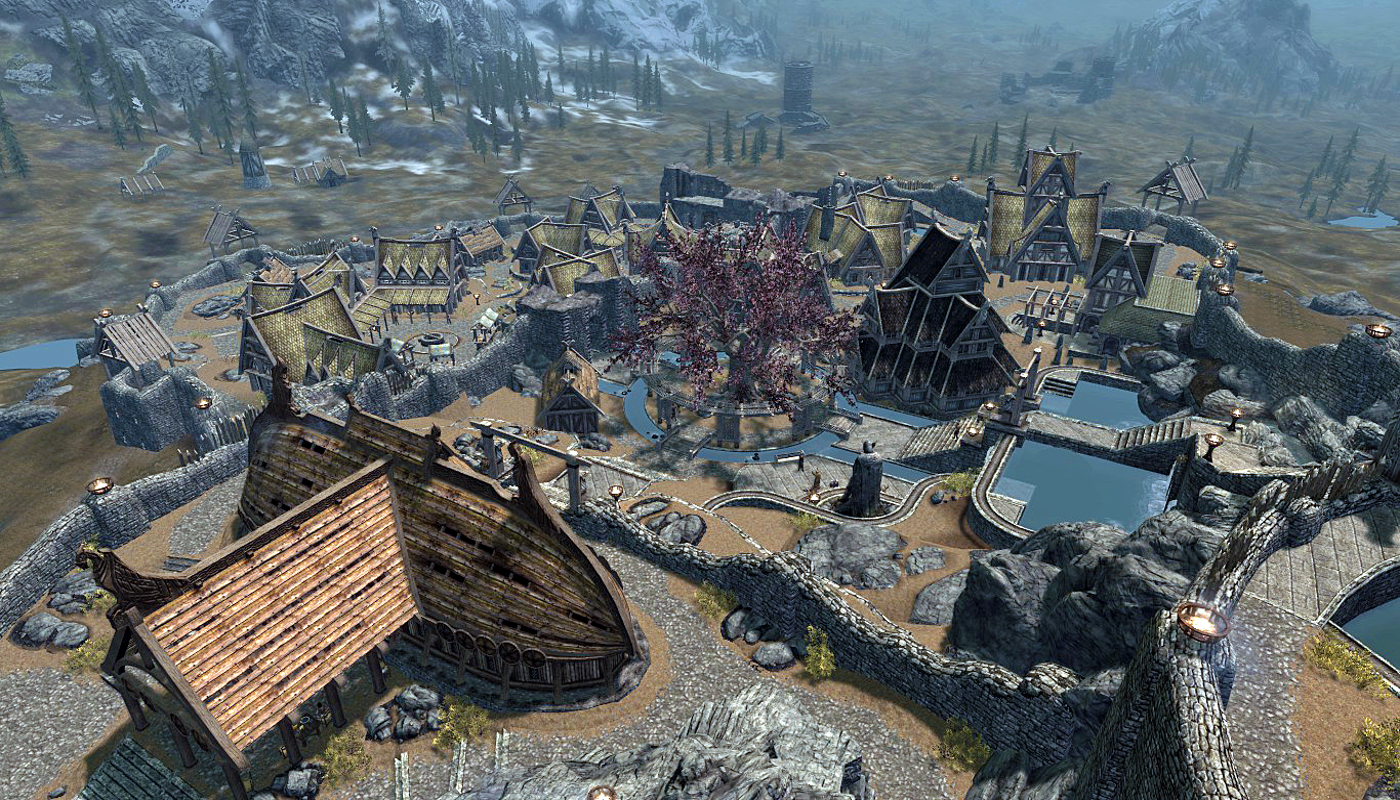 Image - Whiterun Skyrim Skyview.png  Elder Scrolls  FANDOM powered by 